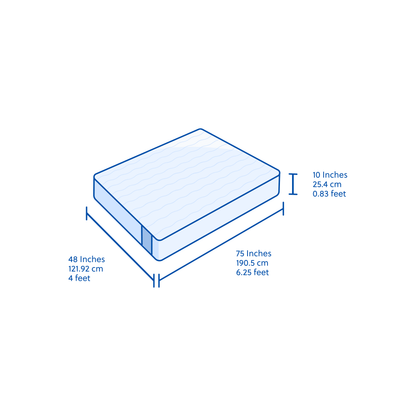 Flo Mattress 10inch Ortho