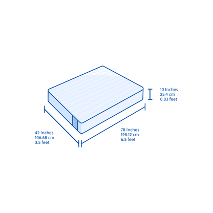 Flo Mattress 10inch Ortho