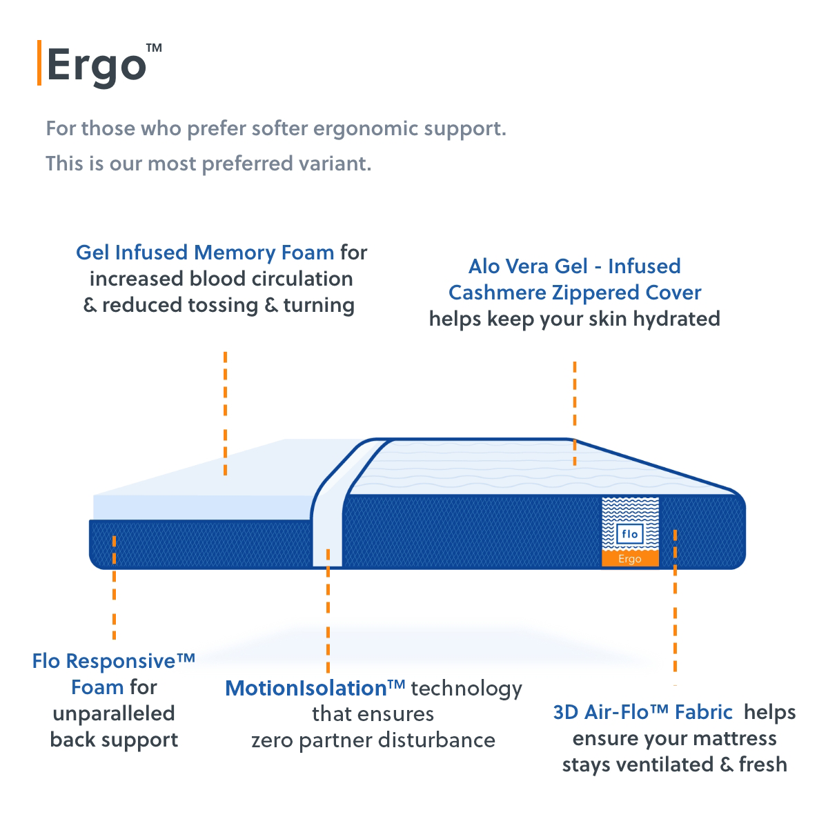 Mattress Buy Flo Ergo Mattress Online at Best Prices Flo Mattress