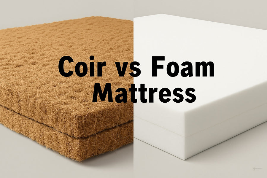 Coir vs Foam Mattress: A Complete Comparison Guide (2025)
