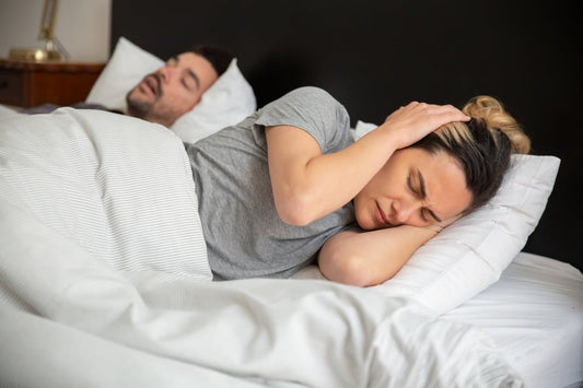Couples sleep getting disturbed