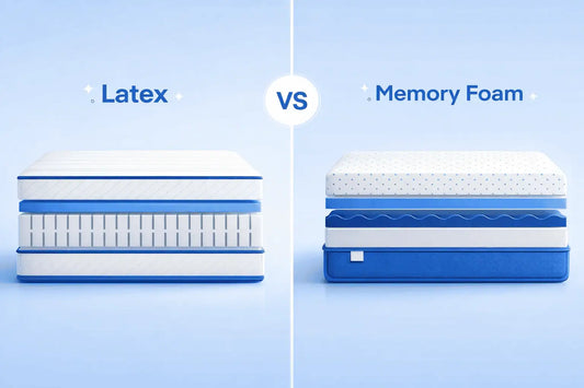 Latex Foam vs Memory Foam Mattress