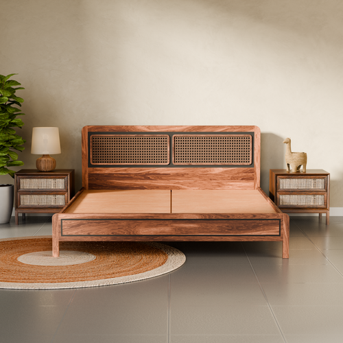 Boho Bed (Acacia Wood)